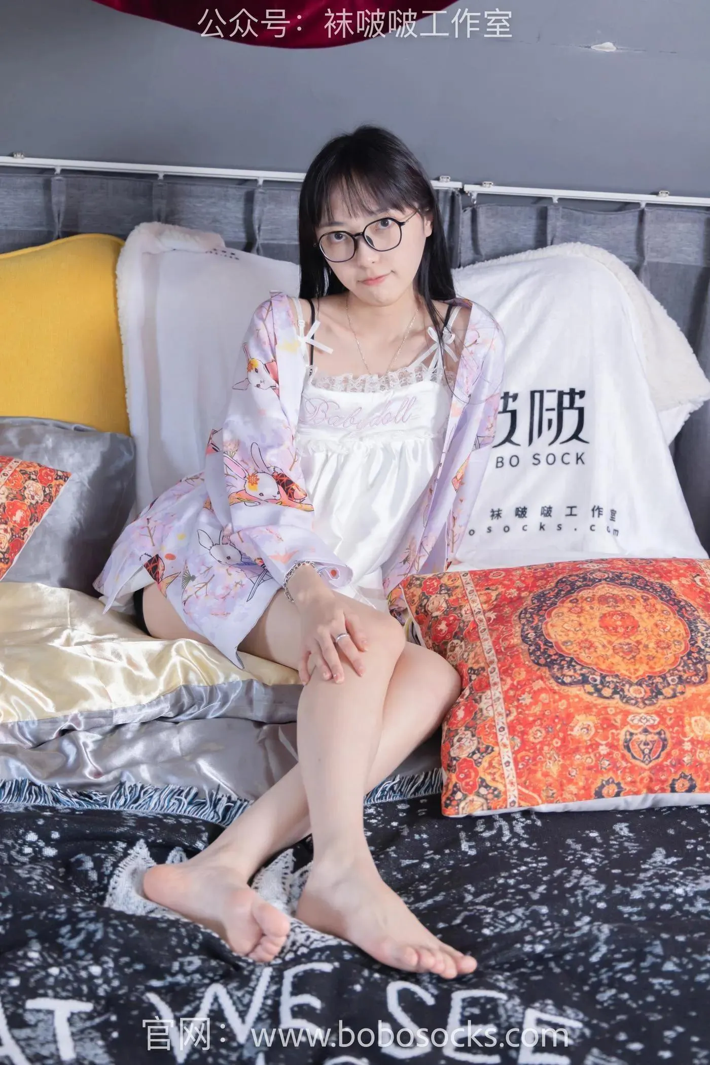 [BoBoSocks袜啵啵]NO.112 稚予-人字拖、肉丝 [140P]插图3